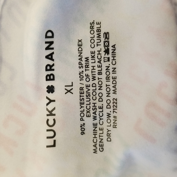 💕LUCKY BRAND💕 Logo Bralettes (2 Pk) XL NWT - Picture 9 of 9